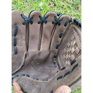 Rawlings RBG36DB Rht Baseball Glove Leather Brown 12.5" Zero Shock Pocket